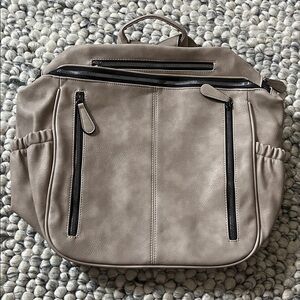 Elegant Tan Women's Backpack